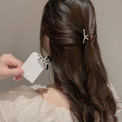 抓夹水钻日韩气质小号夹子抓夹