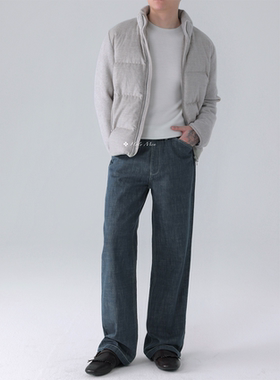 HolyMen ｜ Lp同源岗山HISHITOMO湖水绿13oz牛仔裤