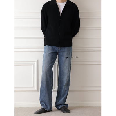 HolyMen岗山KUROKI直筒牛仔裤