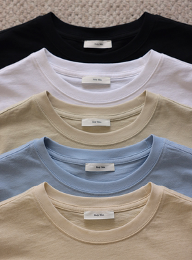 HolyMen | 25SS KAPOK印尼木棉“云朵纤维”植物染软糯五色Tee