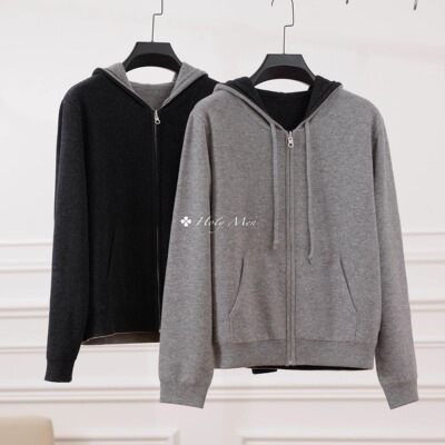 HolyMen双面穿半手工纯羊毛卫衣