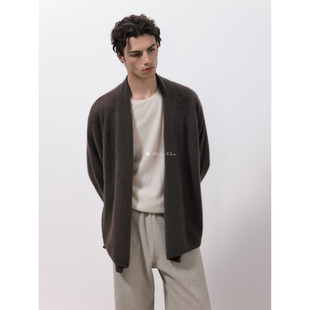 HolyMen | “极简极奢”Row风北极狐狸绒松弛慵懒开衫毛衣