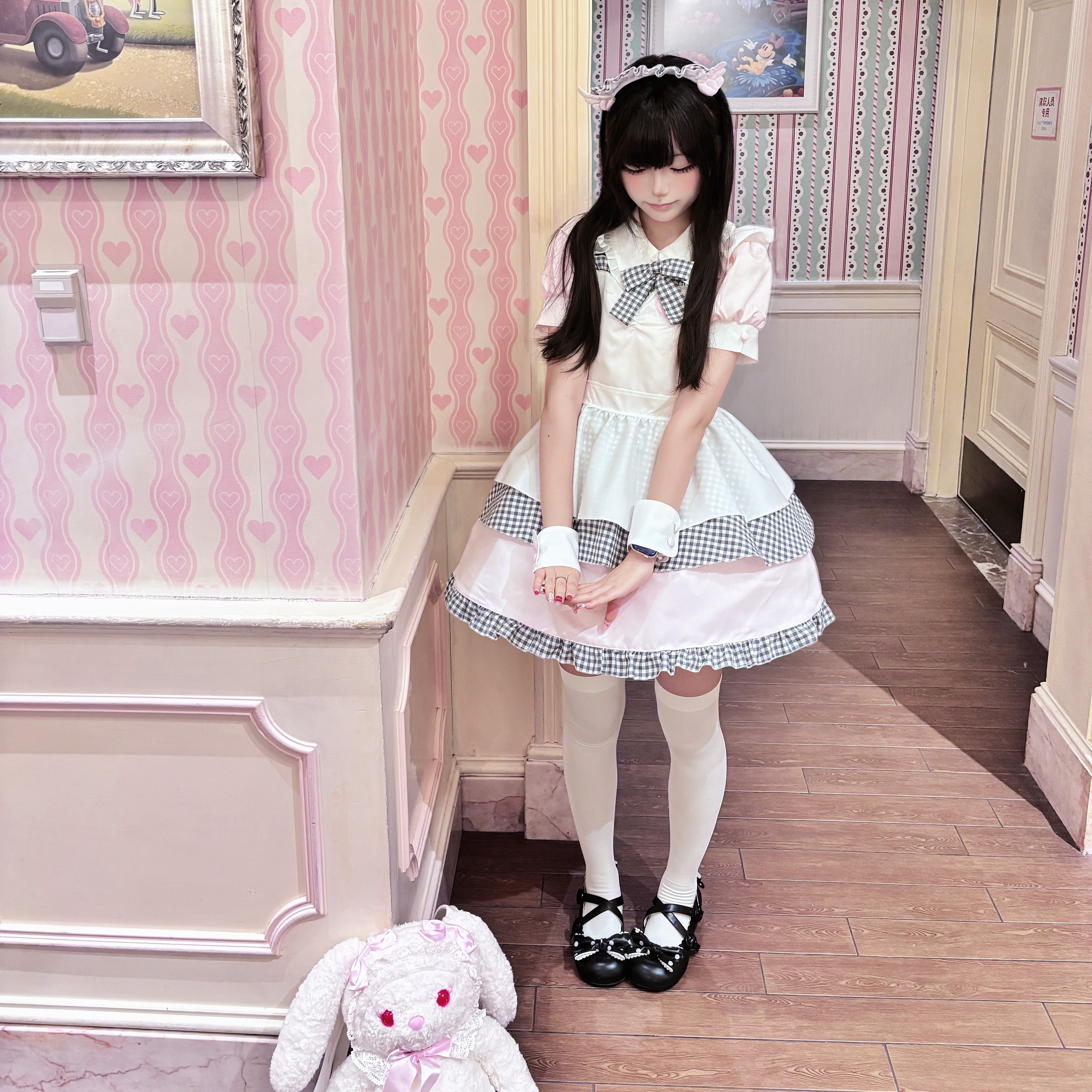 现货秒发 clearstone抒情板女仆 透明石天使护士女仆 日本代购