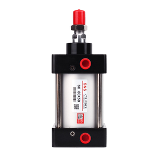 sns神驰标准气缸小型气动大推力sc80x25x50x75x100x125x150xx200