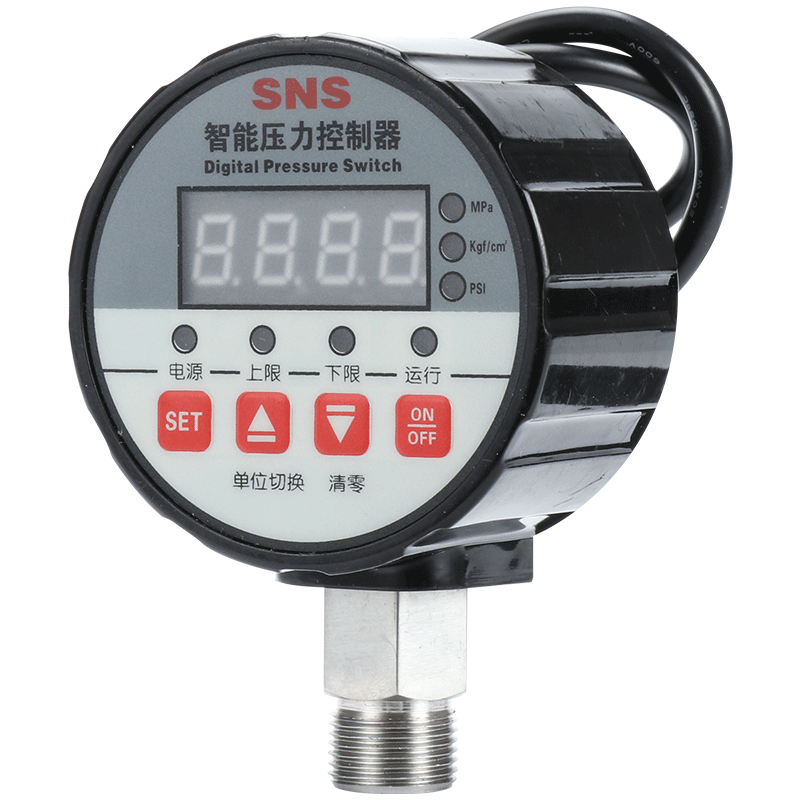 sns数显表数字压力开关负压