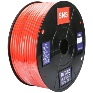 SNS神驰气动气管高压管压缩空气空压机PU软管气泵管子汽管10M12MM