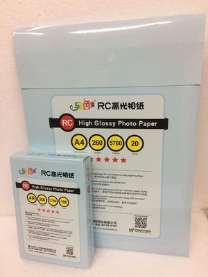 另色鬼3R 4R 5R A4 260g RC高光相纸 照片纸 照片打印快干防水