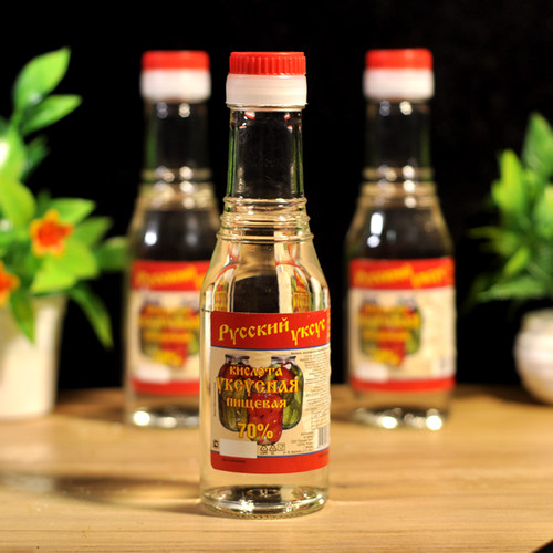 特价促销包邮俄罗斯进口高浓度白醋精70度调味醋食用醋多用途腌菜 - 封面