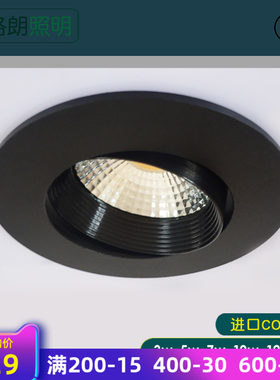客厅背景墙led三色变光牛眼灯