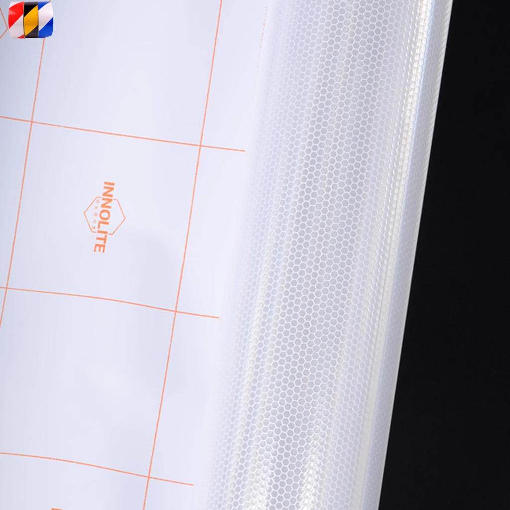 喷绘级反光膜 可喷广告膜 PVC喷绘写真反光贴膜 白色黄色喷绘
