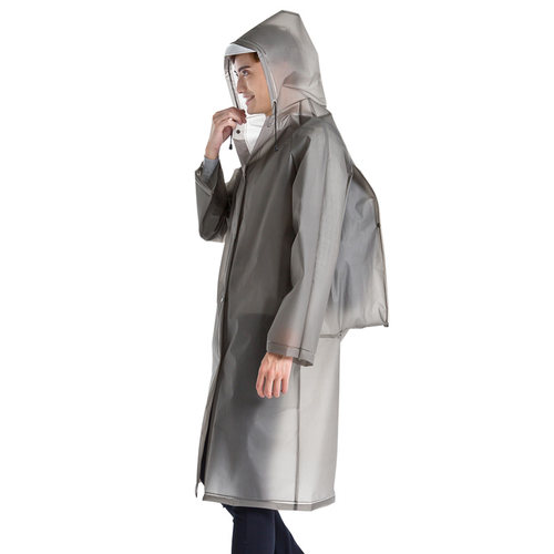 捷达防护雨衣外套成人户外大帽檐