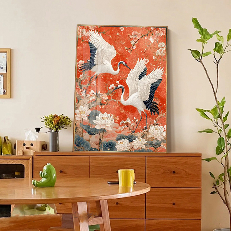 超级好看仙鹤延年2025新款钻石画