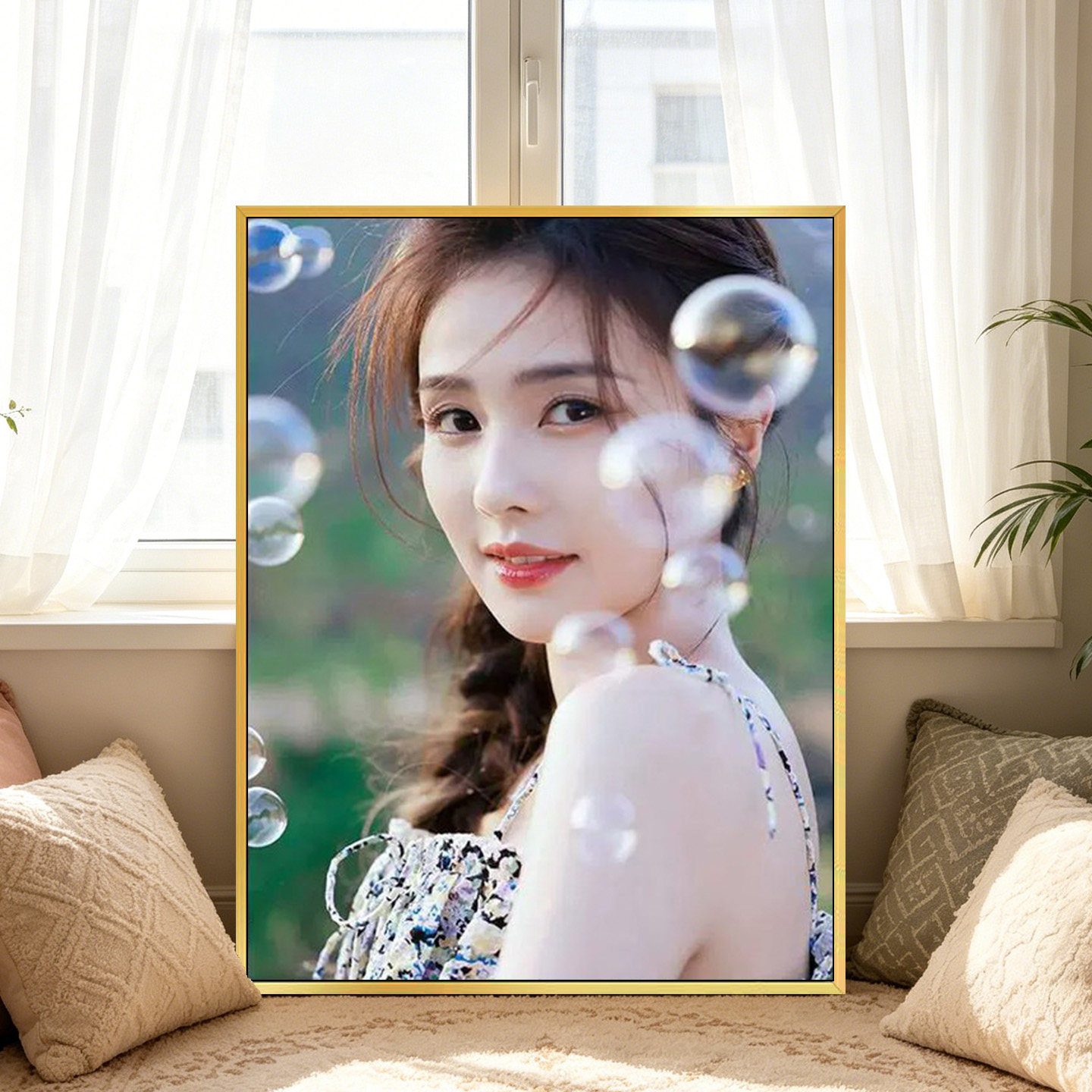2026新款女明星白鹿白梦妍钻石画图片