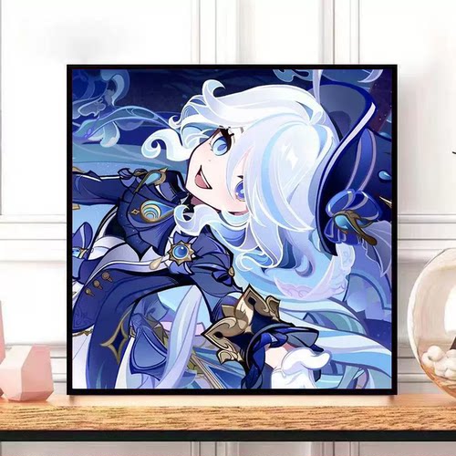 原神钻石画水神芙宁娜