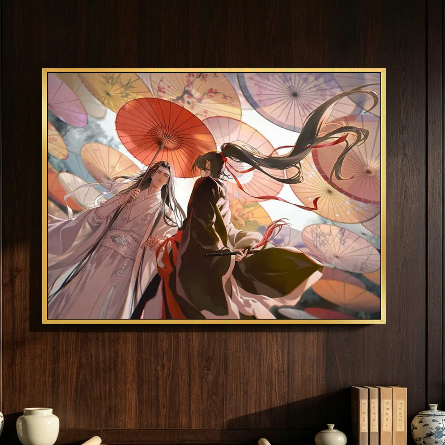 动漫古风陈情魔道祖师钻石画2026新款5d满钻装饰画手工diy粘贴画