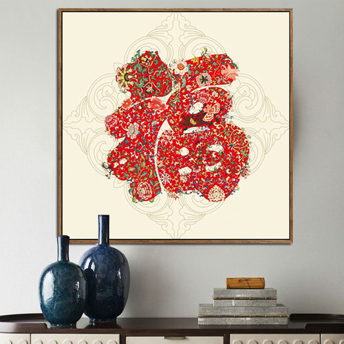 喜庆福字2025新款钻石画