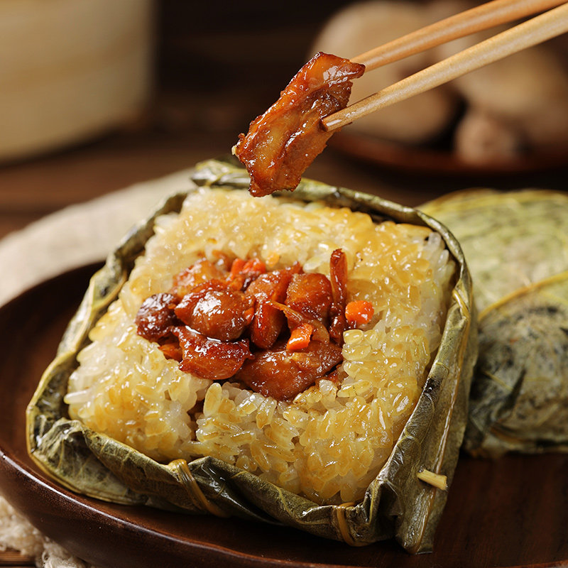 安井糯米鸡荷叶包饭速食早餐半成品饭团广式早茶冷冻方便速冻食品