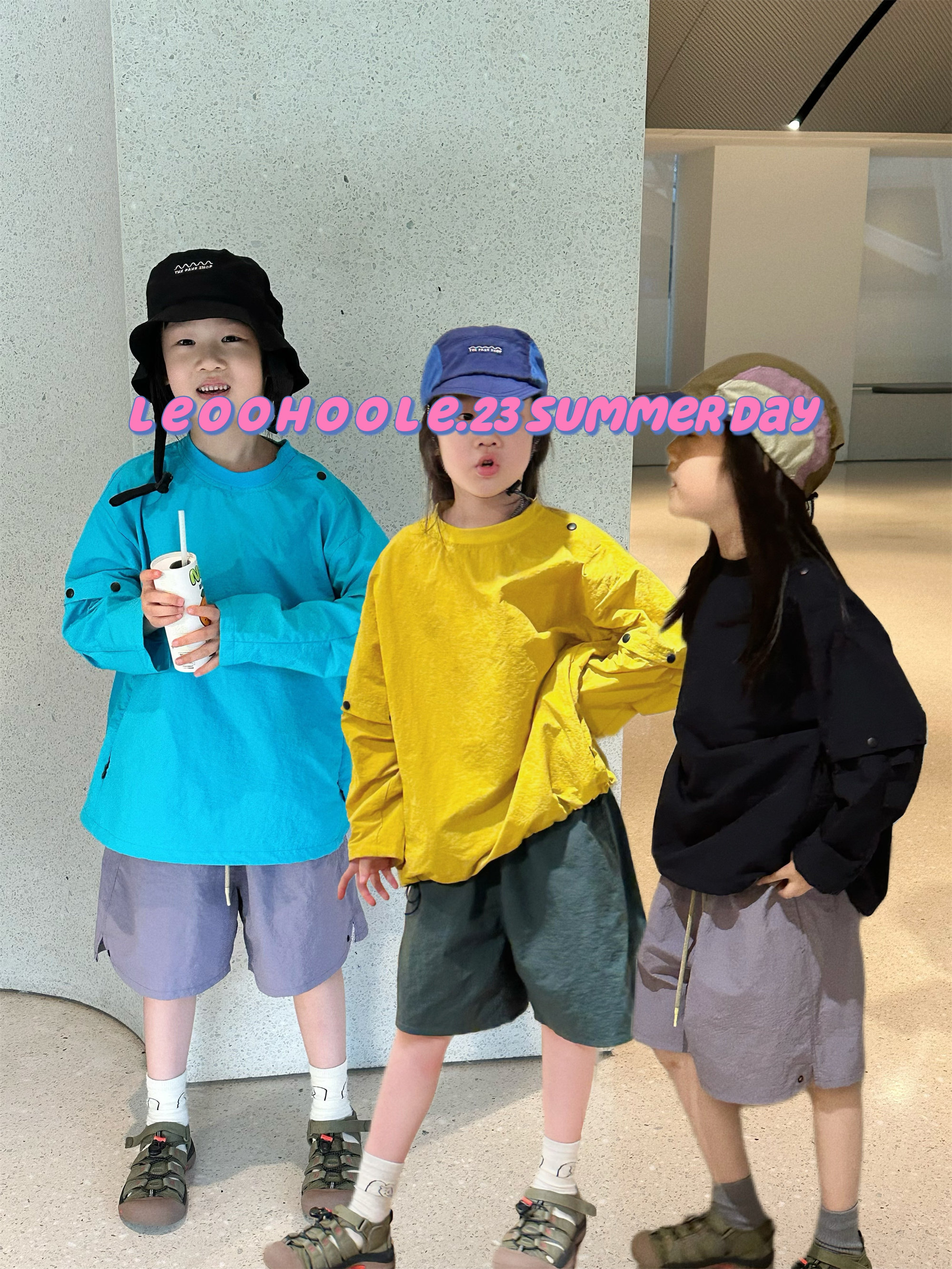 酷酷的袖子可拆卸假两件上衣图片