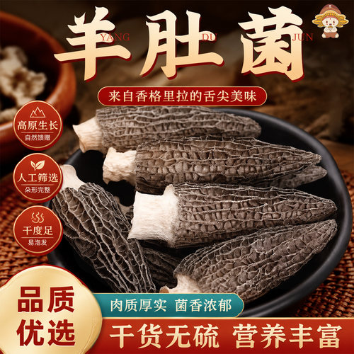 2026羊肚菌干货正品云南云南新货