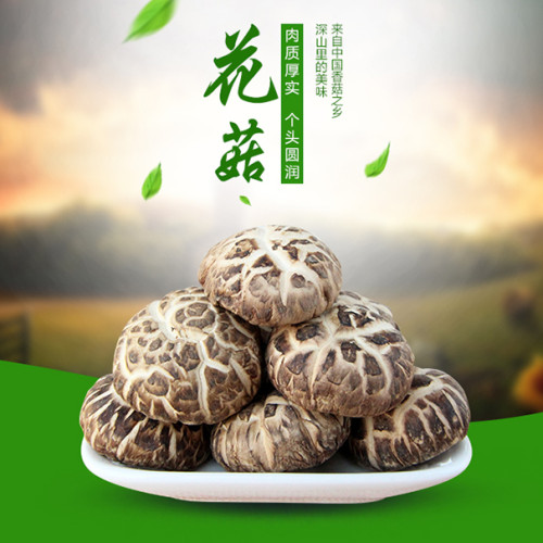 椴木花菇500克袋装茶花菇250克