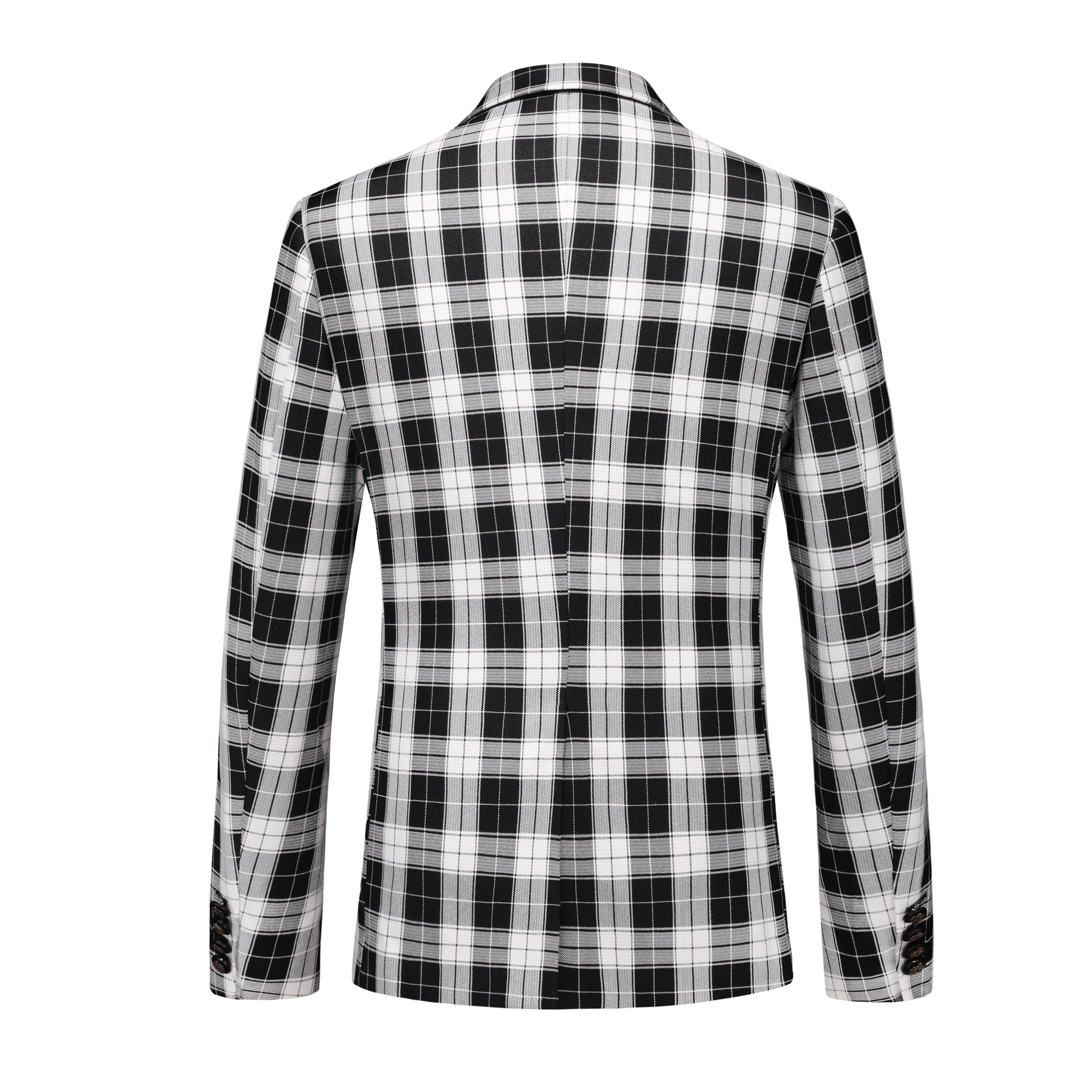 主推男士大码西服单西修身时尚一粒扣外贸跨境750黑白p150,男装西服,星座1616
