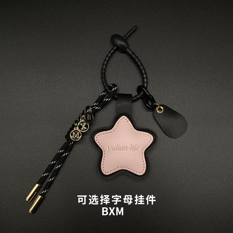 Creative leather, star luggage tag, trolley case, tag hanging, anti-loss, conspicuous suitcase, checked suitcase, tag personality