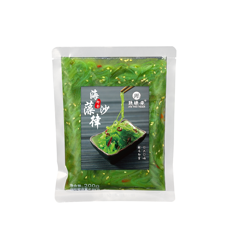 海藻沙律即食凉拌海带丝小袋海草沙拉海白菜日式寿司料理裙带菜丝