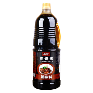 樱鹤0脂肪照烧酱1.8L 商用鸡腿饭鳗鱼汁盖饭汁寿喜锅日式照烧汁