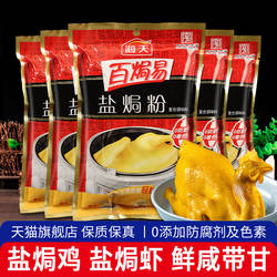 正宗海天盐焗鸡粉500g*5袋商用广东梅州客家盐局鸡爪虾海鲜沙姜粉