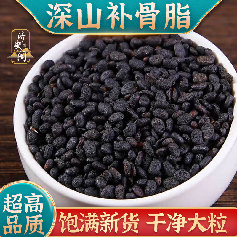 补骨脂中药材正品官方新货野生破故纸黑故子婆固脂泡酒另售菟丝子