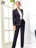 套裙春秋新款 西装 法式 小西服套装 外套女韩版 英伦风学生宽松职业装