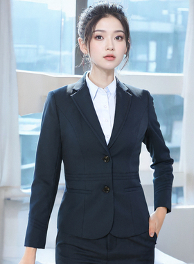 新版邮储银行工作服女冬季工服西装外套衬衣工装衬衫西裙工作裤子