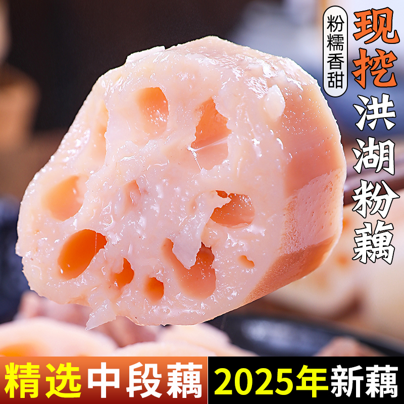 洪湖粉藕！炖煲首选！包粉包糯！