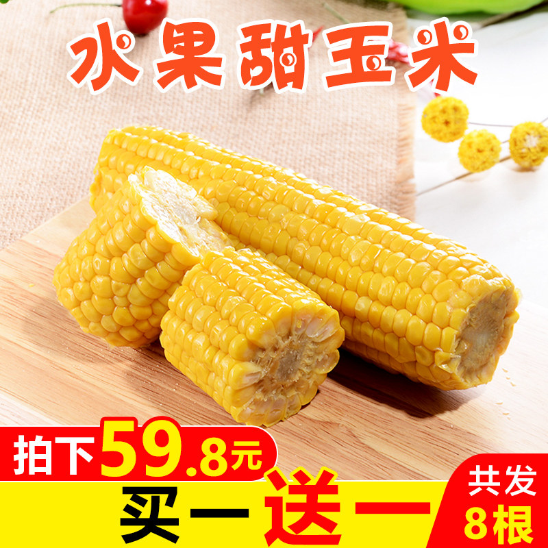 新鲜水果甜玉米棒8根 应季蔬菜开袋即食真空包装生吃糯粘玉米包邮|msdalam kategori daging perikanan/Buah-buahan segar dan sayur-sayuran/dimasak, sayur-sayuran segar/Vegetable Products, sayur-sayuran segar, 新鲜玉米 - dari Buy2taobao.com untuk memberikan perkhidmatan ejen Taobao profesional membeli