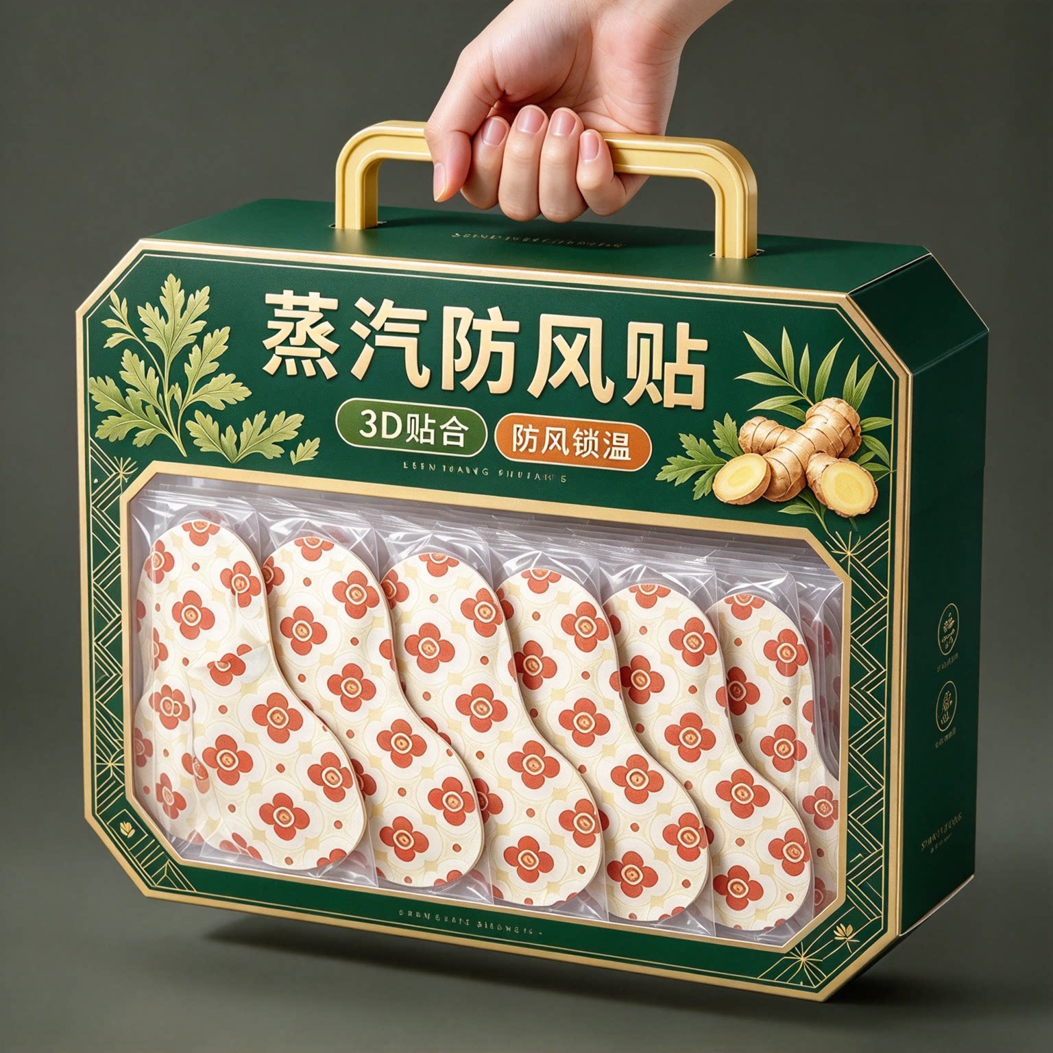 桂枝防风草本蒸汽热敷贴60袋