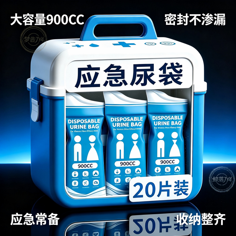 大口径防漏应急尿袋男女通用