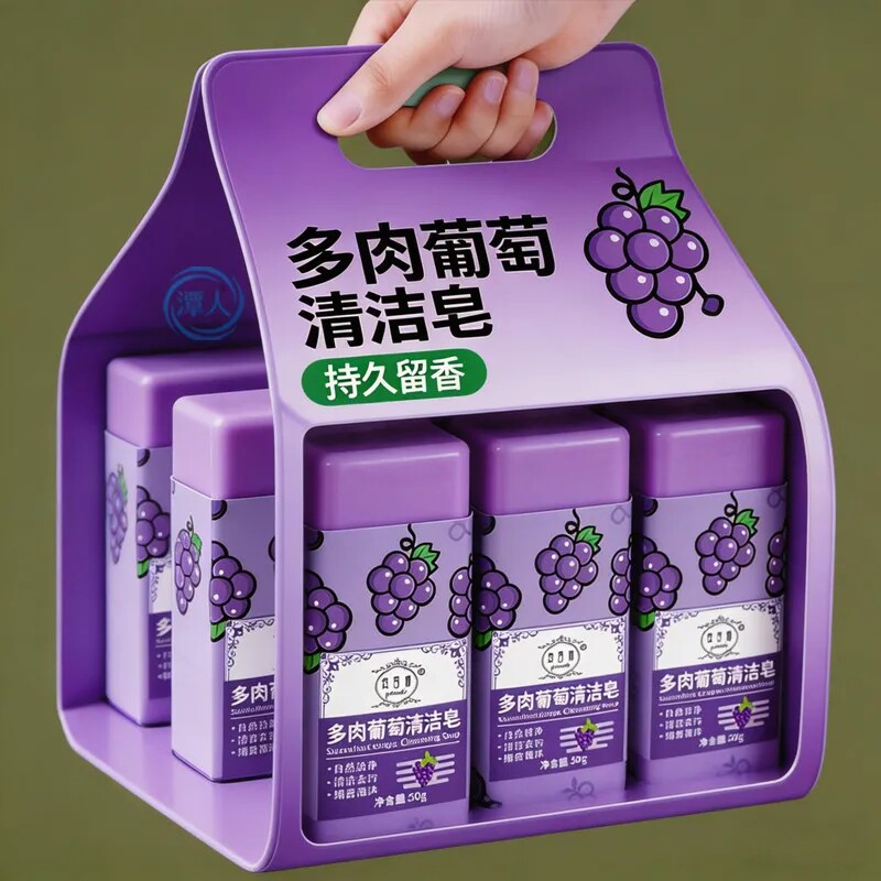 棉麻领口清洁温和精油香皂