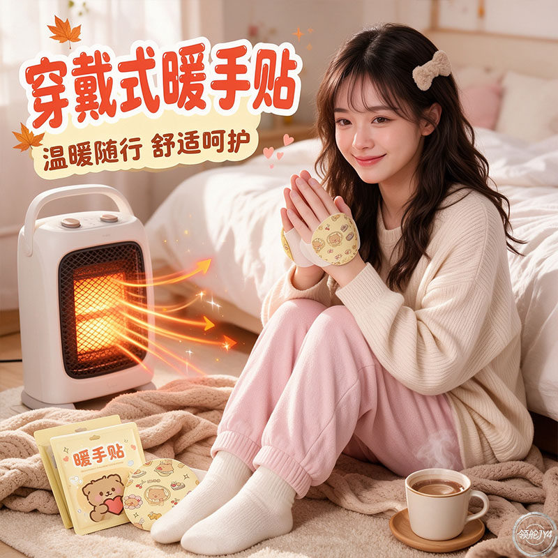 冬季卡通暖手宝发热贴100个
