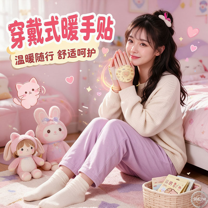 蒸汽暖手宝自发热穿戴冬季学生一次性暖手办公室手冷蒸汽暖手宝