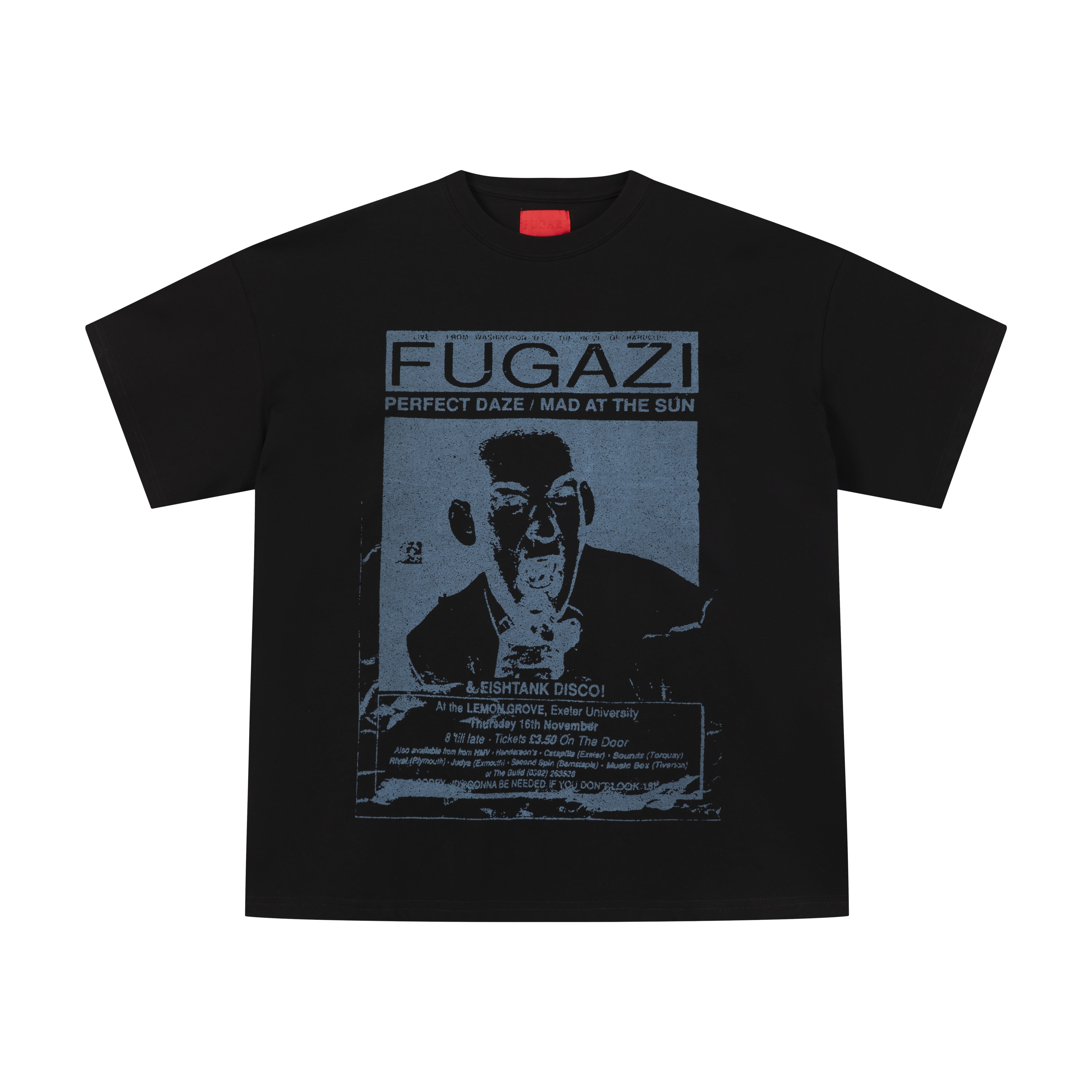 FUGAZI美式街头复古短袖T恤