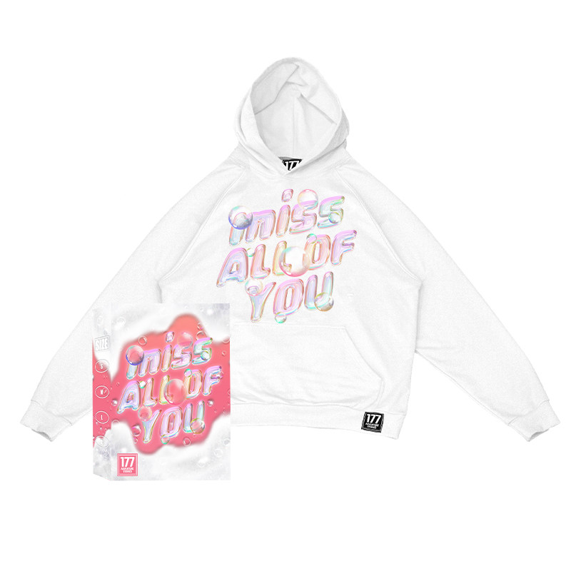 177的冒险故事灵感泡泡秋冬新款重磅毛圈布纯棉卫衣23AW情侣男女