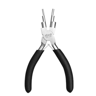 司特力手工珠宝六段钳子多功能圆嘴造型钳DIY手工线缠绕工具6合一