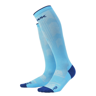 悍将聚能专业小腿压力袜包裹透气减震运动长筒袜健身跑步长跑袜子