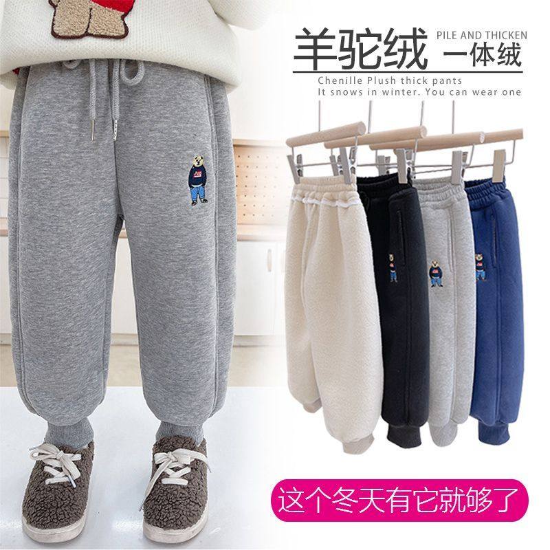 长裤华棉棉裤刺绣加绒裤一条过冬