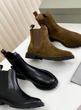 24新款意大利小众Officine Creative时尚复古切尔西短靴真皮女靴