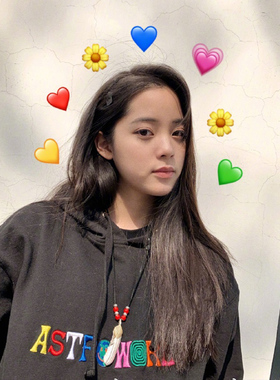 Travis同款Scott欧阳娜娜Astroworld高街彩色刺绣连帽衫卫衣FOG潮