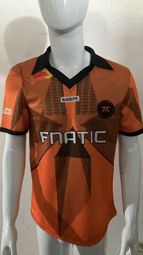 FNATIC瓦罗兰特巴黎无畏队服Fnc战队电竞短袖定制契约T恤Boaster