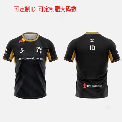 TEAM HERETICS瓦罗兰特周边无畏队服TH战队短袖契约T恤WOOT