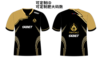 The Mongolz战队服蒙古队服短袖csgo可定制ID衣服major海蛇队服