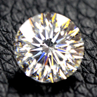 十六心十六箭切工白钻石锆石进口瑞士钻高碳钻裸石未镶嵌戒指吊坠